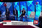 Renzo Reggiardo invitó a Ricardo Belmont para debatir en Barrios Altos