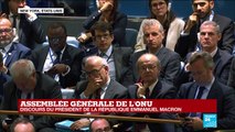 REPLAY - Discours d''Emmanuel Macron à l''Assemblée générale de l''ONU