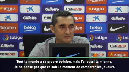 Barça - Valverde : "The Best ? Messi est le meilleur pour nous"