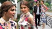 Sui Dhaaga Promotions: Anushka Sharma looks pretty in floral dress during promotion | FilmiBeat