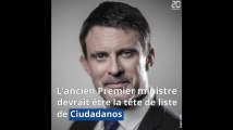 Manuel Valls officialise sa candidature à la mairie de Barcelone