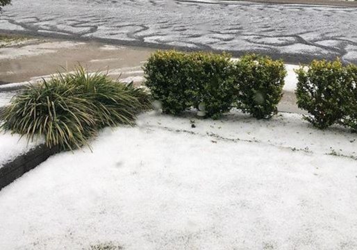 Severe Spring Thunderstorm Leaves Western Sydney Under Blanket of Hail