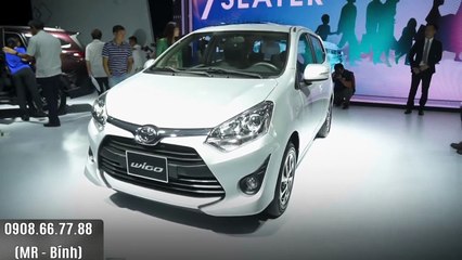 Cận cảnh Toyota Wigo 2019 giá từ 345 triệu (Hotline:0908.66.77.88)