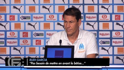 Garcia sur le tract lyonnais : "Pas besoin de mettre en avant la bêtise..."