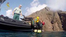 Un peligro para los animales y la navegación! Retiran gran red del fondo marino de Cabo de Gata en Almería