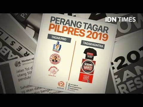 Perang Tagar di Pilpres 2019