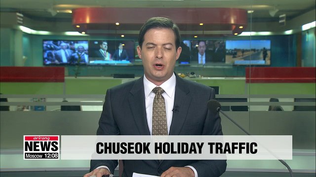 Some highways jammed as Koreans return home from Chuseok holiday