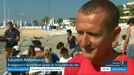 Interview France 3 Côte d'Azur de Jean-Pierre Gattuso, DR CNRS au Laboratoire d'océanographie de Villefranche sur mer