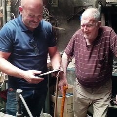 Fallece Jorge Afonso, 'el Tajarra', maestro del oficio artesano de la herrería