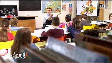 Macron parle du mariage pour tous, regardez la réaction d'une éleve d'origine africaine...