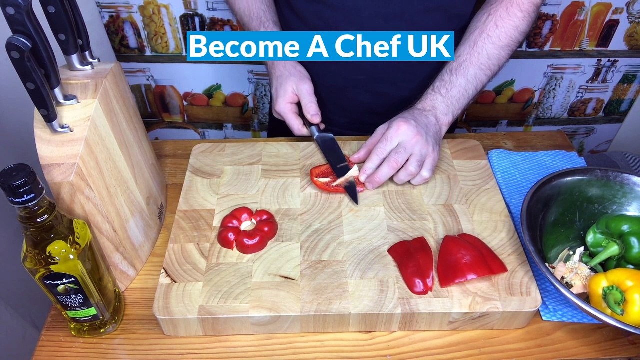 How To Cut Bell Peppers