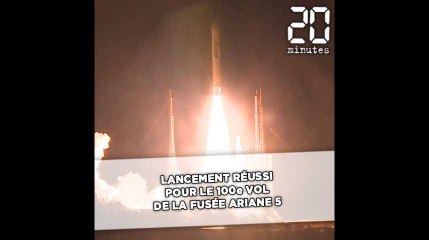 Ariane 5: Lancement réussi pour le 100e vol de la fusée européenne