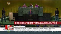 Erdoğan ABD'de temaslarını sürdürüyor