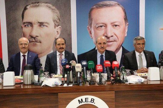 AK Parti Genel Başkanvekili Numan Kurtulmuş: (Ak Parti'li Özhaseki ile MHP'li Durmaz'ın Görüşmesi)...
