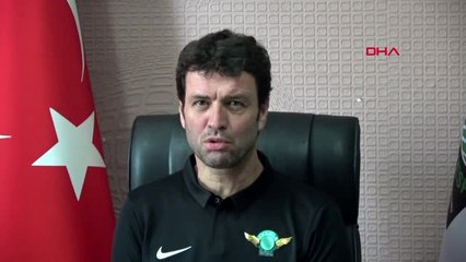 Spor Akhisarspor Teknik Direktörü Arslan Göğsümüzdeki Ay-yıldızı Temsil Edeceğiz