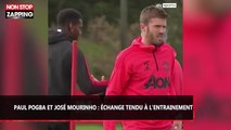 Paul Pogba et José Mourinho : Grosses tensions à l'entraînement (vidéo)