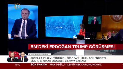 BM'deki Erdoğan-Trump görüşmesi