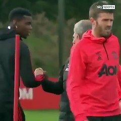 Grosse tension entre Paul Pogba et José Mourinho à l'entrainement