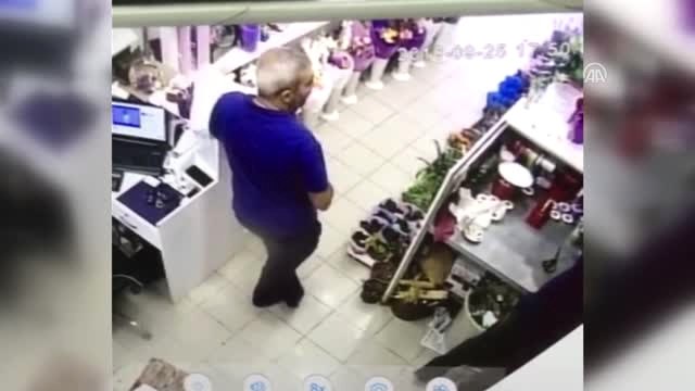 Cep Telefonu Hırsızlığı Güvenlik Kamerasında