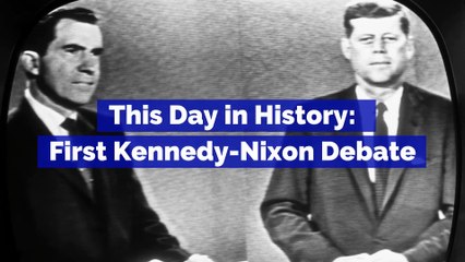 This Day in History: First Kennedy-Nixon Debate