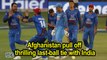Asia Cup 2018 | Afghanistan pull off thrilling last-ball tie with India