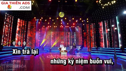 Karaoke Xin Trả Lại Thời Gian - Khánh Hòa