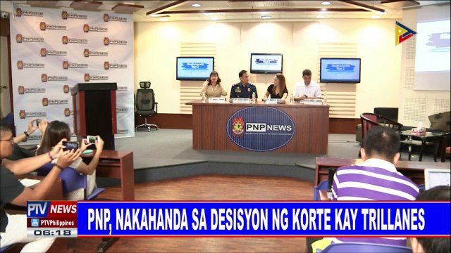 PNP, nakahanda sa desisyon ng korte kay Trillanes