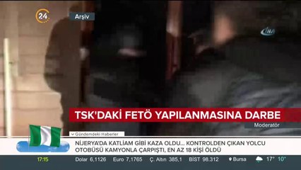 TSK'daki FETÖ yapılanmasına darbe