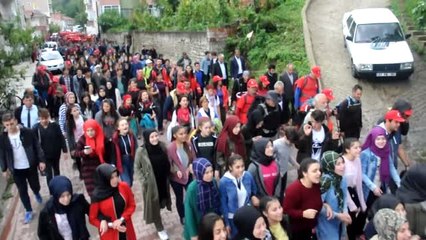Atatürk ve İstiklal Yolu Yürüyüşü İnebolu'dan Başladı