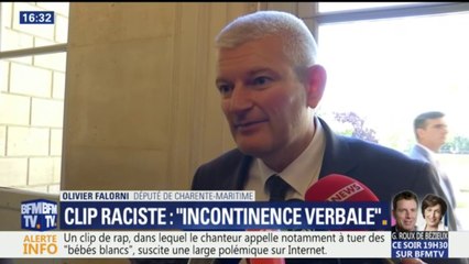 "Incontinence verbale", les politiques condamnent unanimement le clip de Nick Conrad
