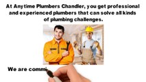 Chandler Plumber - Quick and Timely Assistance