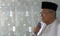 Ma'ruf Amin Harap Korban Gempa dan Tsunami Tidak Putus Asa