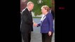 Cumhurbaşkanı Erdoğan Almanya Başbakanı Angela Merkel ile Calışma Kahvaltısında Bir Araya Geldi