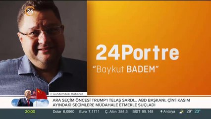 Zeynep Türkoğlu ile 24 Portre (26.09.2018)