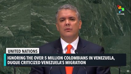 UN General Assembly: Colombia's Ivan Duque