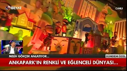 Melih Gökçek ANKAPARK'taki oyuncakları anlattı