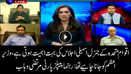 UN General Assembly is important, PM should have visited: Murtaza Wahab