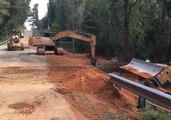 Crews Repair Washouts in Rural South Carolina