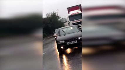 Mixed Success Driving Through Floodwaters