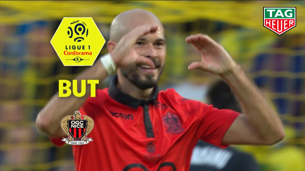 But Christophe JALLET (31ème) / FC Nantes - OGC Nice - (1-2) - (FCN-OGCN) / 2018-19