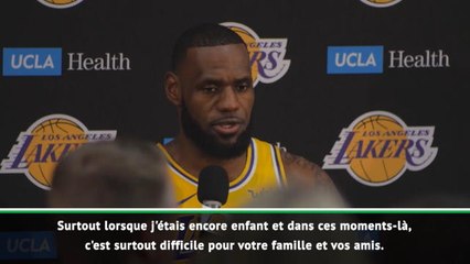 Lakers - LeBron : "Changer d'endroit représente toujours un défi"