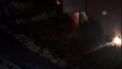 Sarıyer'de Yol Çökmesi