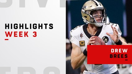 Top plays from Brees' record-breaking day | Week 3