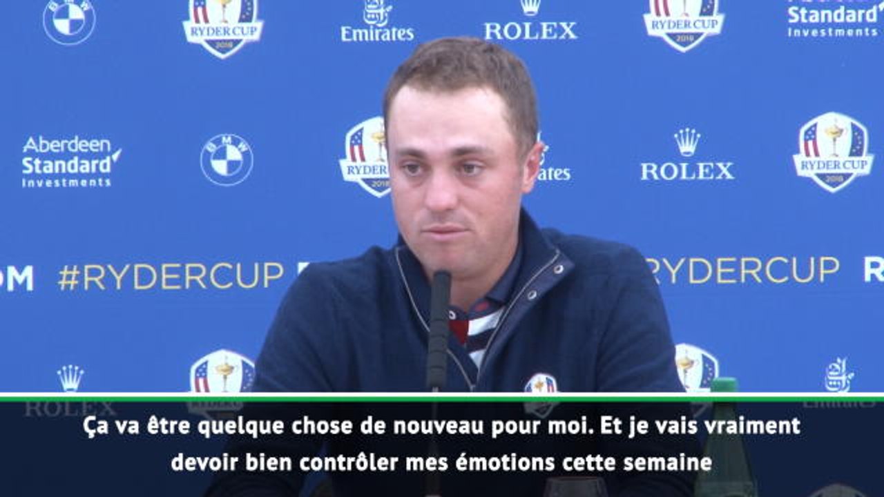 Ryder Cup - Thomas : "Je vais devoir bien contrôler mes émotions"
