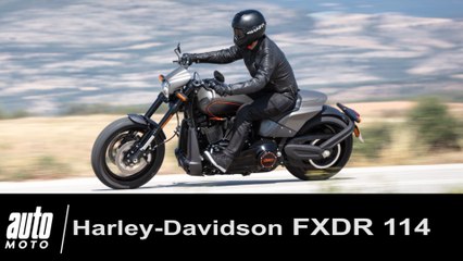 Harley-Davidson FXDR 114 Essai Auto-Moto.com