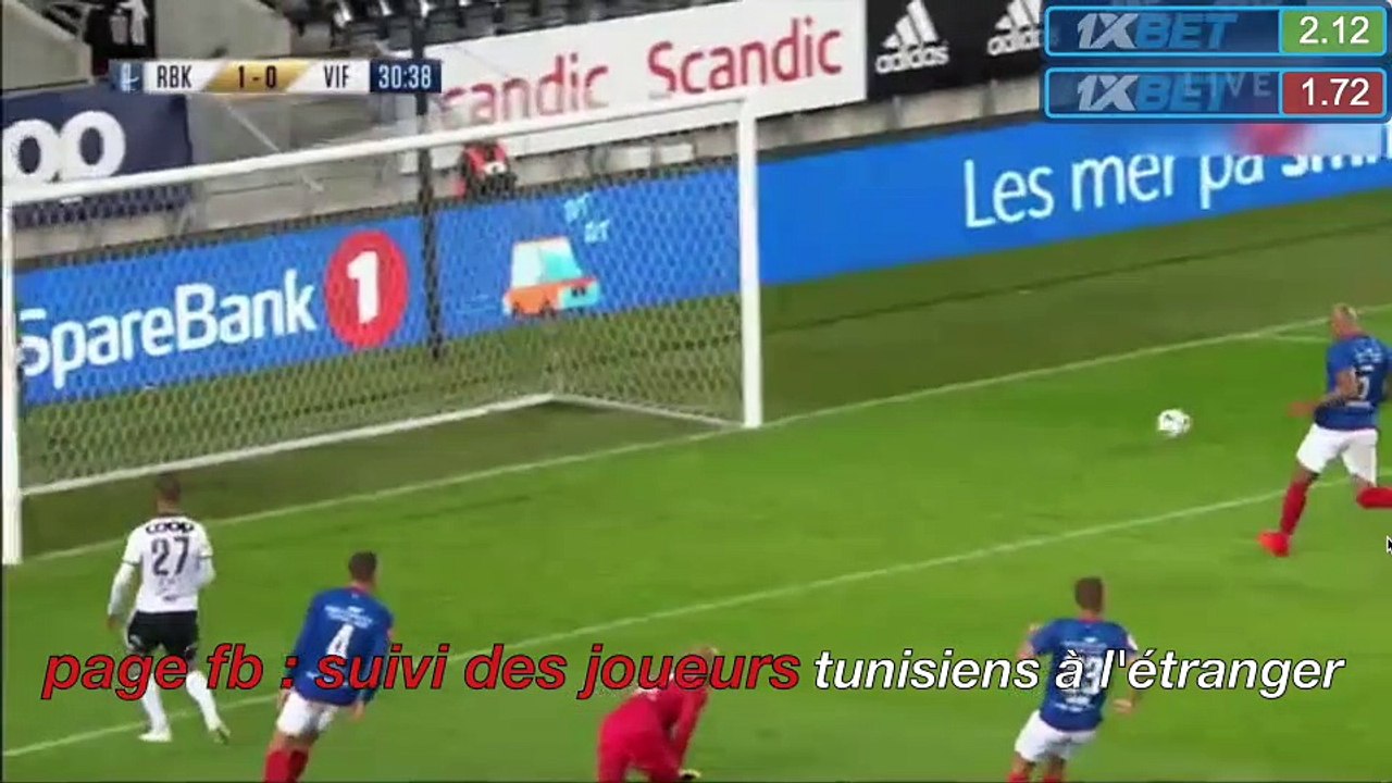 Prestation complète d'Issam Jebali vs Valerenga