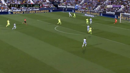 هدف نبيل الزهر أمام برشلونة