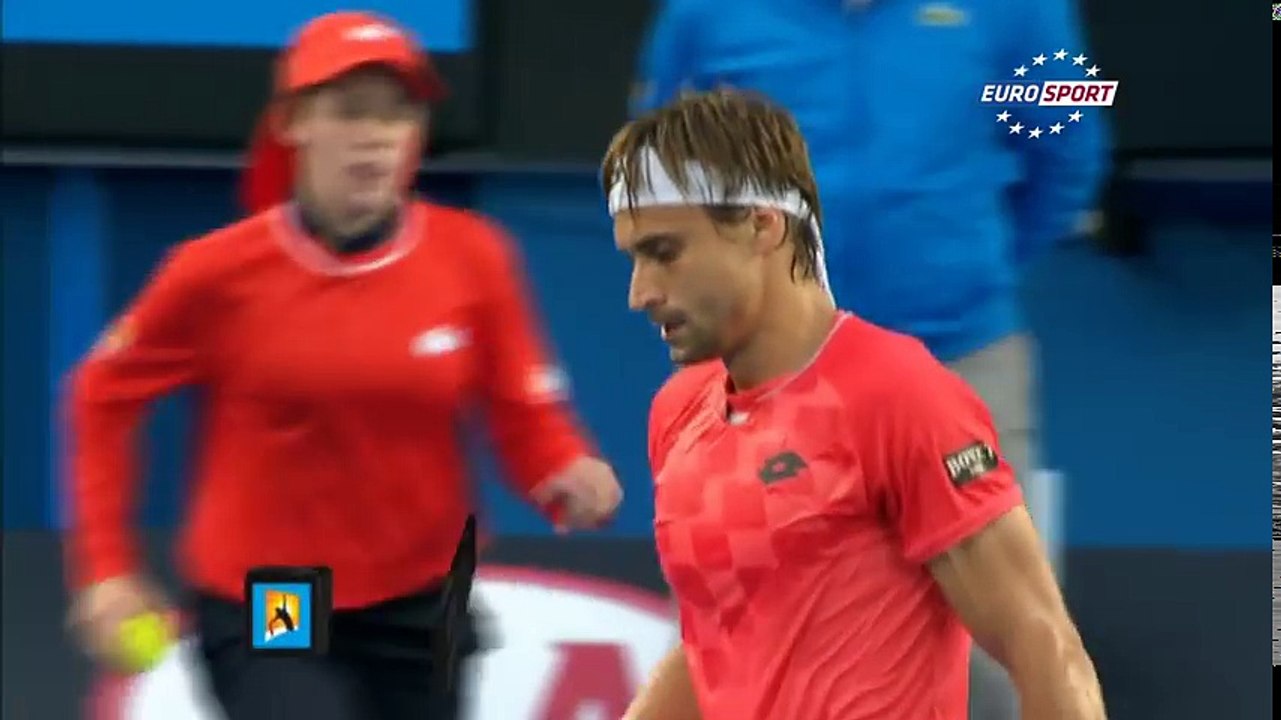 David Ferrer Vs Gilles Simon Australian Open 2015 R3 Highlights HD