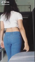 Seducing Action of a Girl, out class dance, Move your body baby