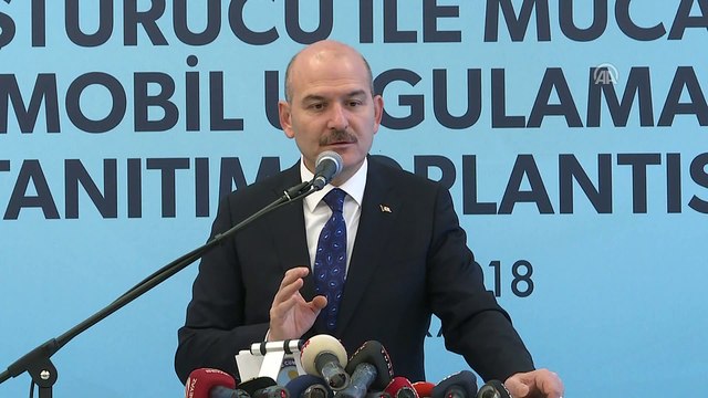 Bakan Soylu: 'Her vatandaşımız 'UYUMA' uygulamasını kullanarak bu ülkenin güvenliğine katkı sağlayabilir' - ANKARA